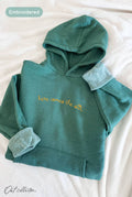EMBROIDERED HERE COMES THE SUN Hoodie Pullover Sweatshirt