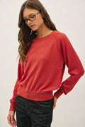 EASY RAGLAN LOOSE FIT SWEATER TOP